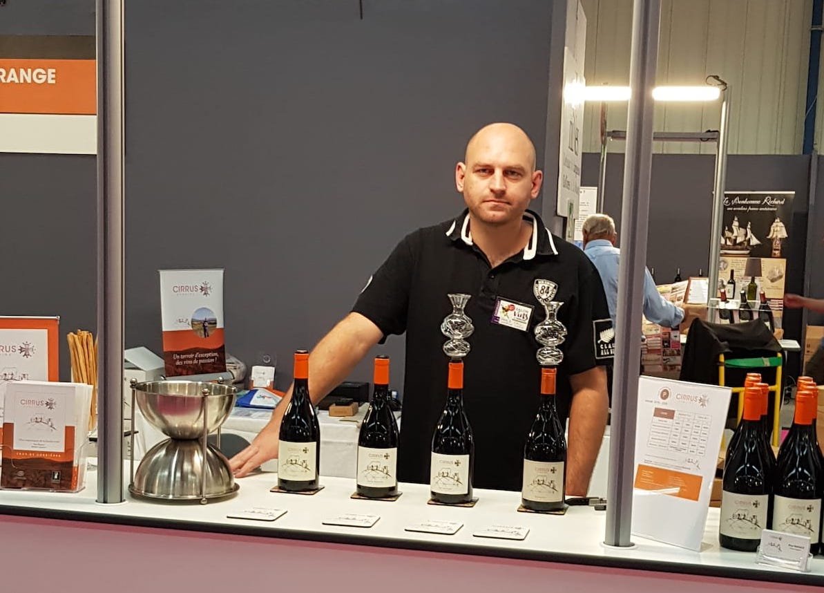 Paul Rapacz au Salon Vins et Terroirs de Toulouse 2019