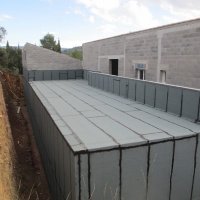 travaux d'étanchéité - mars 2018 - cave vue du dessus