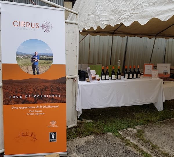 Stand Domaine Cirrus - Foire de Mailly Champagne - juin 2019