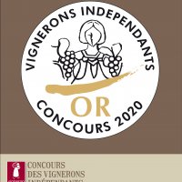 Médaille d'Or 2020 Vignerons Indépendants - cuvée Exception 2017