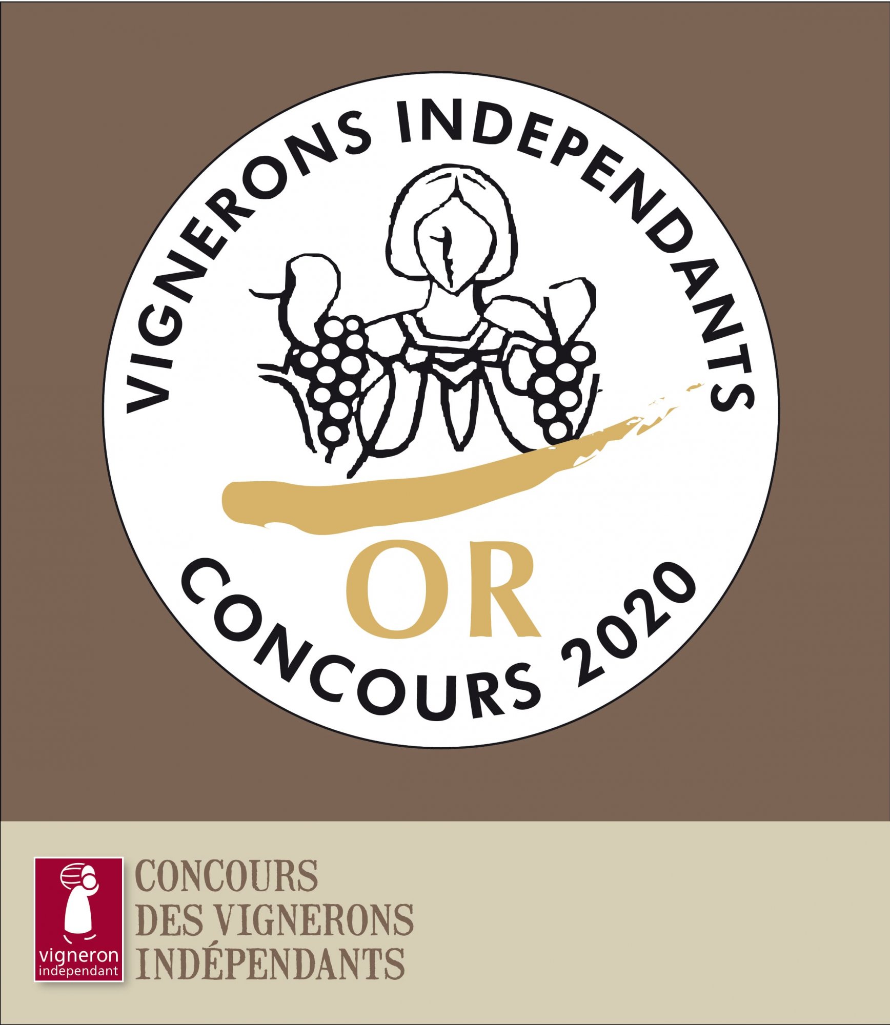 Médaille d'Or 2020 Vignerons Indépendants - cuvée Exception 2017