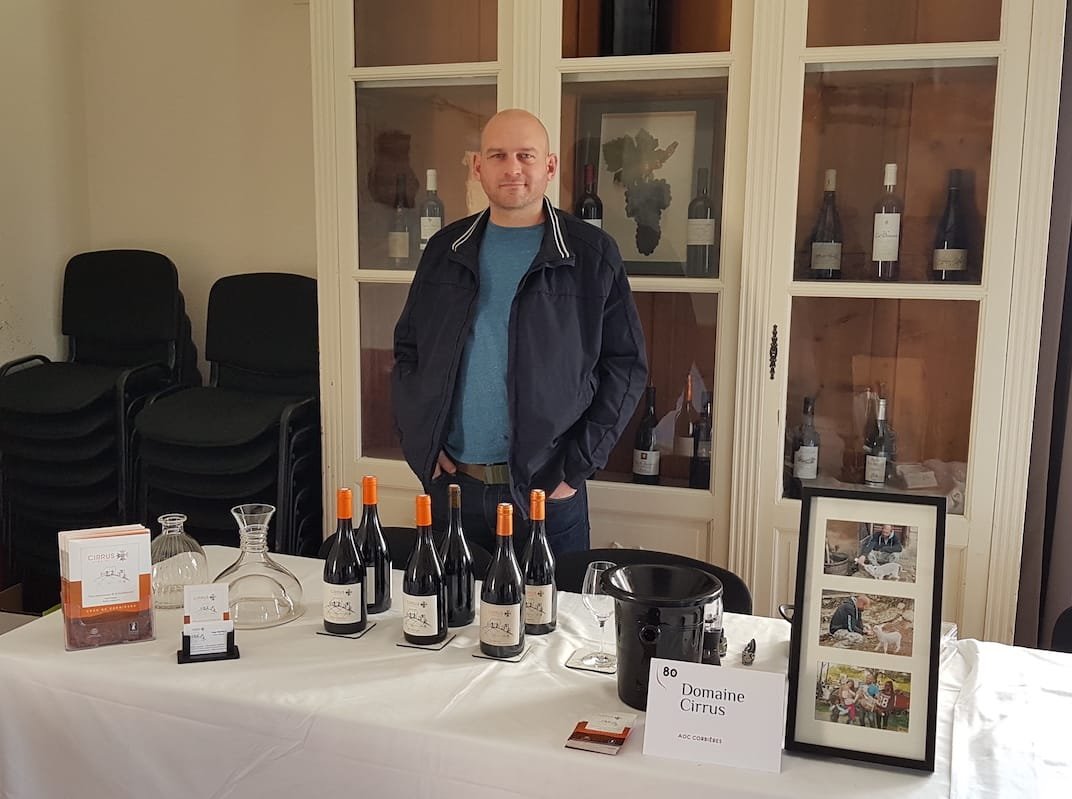 Paul au Salon des Vins du Languedoc à Montpellier - 2019