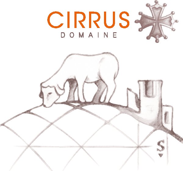 visuel étiquettes des vins du Domaine Cirrus - Durban-Corbières